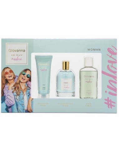 GIOVANNA EDT 100ML+B/MILK 75ML+ G/BAÑO