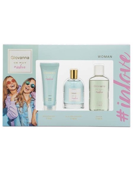 GIOVANNA EDT 100ML+B/MILK 75ML+ G/BAÑO