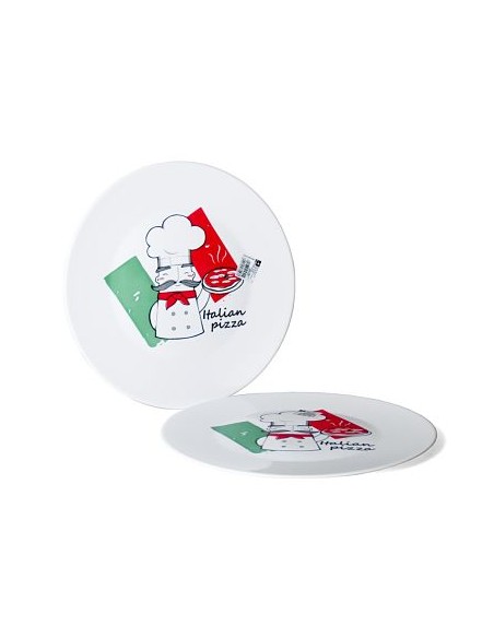 PLATO 33CM RONDA BAJO  PIZZA CHEF