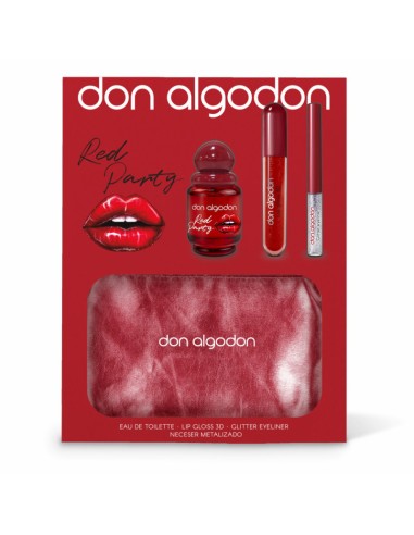 DON ALGODON RED PARTY COL 30V+L+G+B