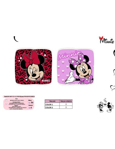 BRAGA CUELLO POLAR NIÑA MINNIE MOUSE 2 surt
