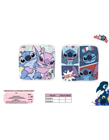 BRAGA CUELLO POLAR NIÑA LILO&STITCH 2 surt