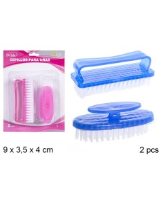 PACK 2 CEPILLOS UÑAS