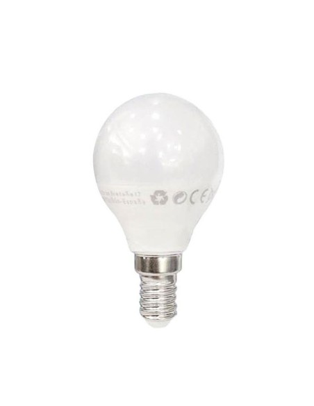 BOMBILLA BOLA LED SET2 6W E14 570L 6500K LUZ FRIA