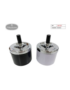 CENICERO DE METAL 12X9CM 2COL.