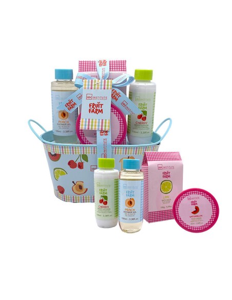 IDC INSTITUTE FRUIT FARM PAMPER TIN SET 4 PCS