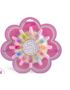 XPLOTE FUN COLORFUL FLOWER NAIL POLISH WHEEL
