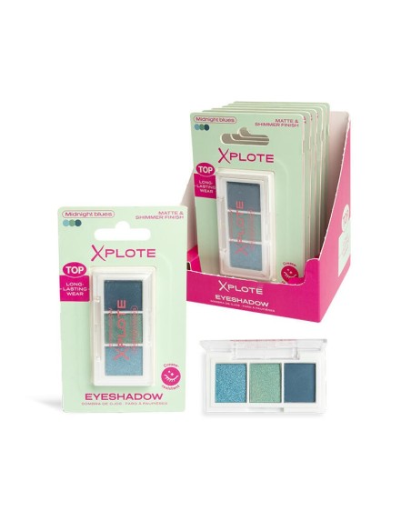 XPLOTE MIDNIGHT BLUES EYESHADOW PALETTE