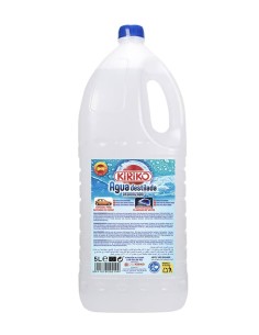 AGUA DESIONIZADA 5LT KIRIKO