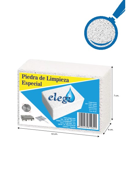 PIEDRA DE LIMPIEZA ELEGI 60 GR