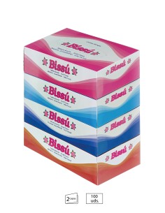 PAÑUELO FACIAL BISSU 100H