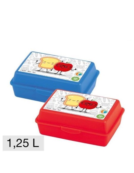 PORTA BOCADILLOS CON SEPARADOR 1,25L