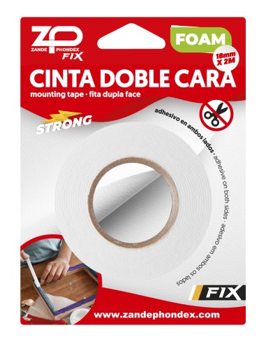 CINTA DOBLE CARA 2M*18MM