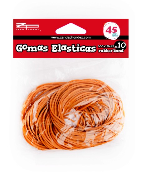 BOLSA GOMAS ELASTICAS Nº10