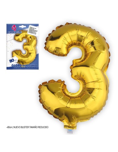 GLOBOS FOIL 80CM *3* PQ.12.C/360