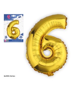 GLOBOS FOIL 80CM *6* PQ.12.C/360