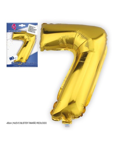 GLOBOS FOIL 80CM *7* PQ.12.C/360