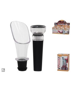 SET AIREADOR + TAPON VINO JUMILLA 5X2X9.5CM