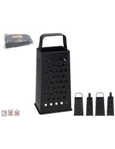 RALLADOR 4 CARAS ACERO INOX FELIPE 10.5X8X23CM