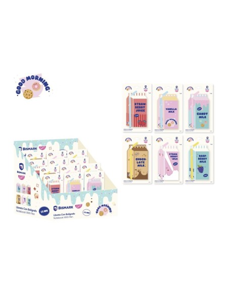 GOOD MORNING LIBRETA CON BOLIGRAFO