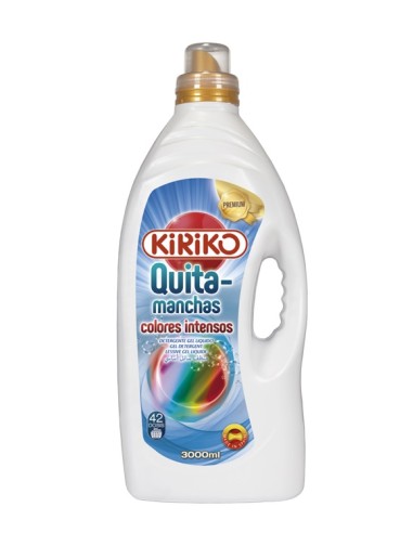 KIRIKO DETERGENTE LIQUIDO QUITAMANCHA 3L