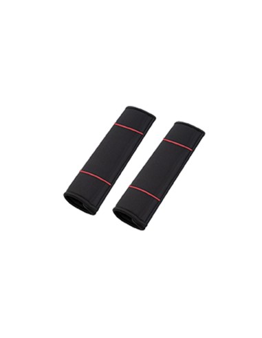 PROTECTOR DE CINTURON NEGRO Y ROJO