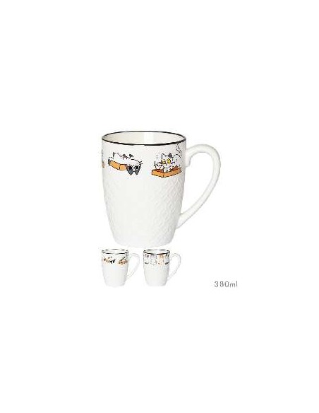 MUG MANY CATS CATS 380ML SURT/2