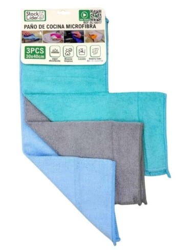 SL10517 PANO MICROFIBRA 30X40 3PCS (12U)