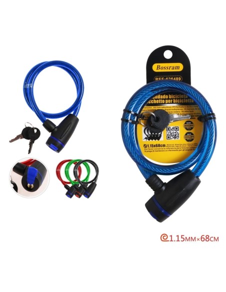 CANDADO BICICLETA 626489