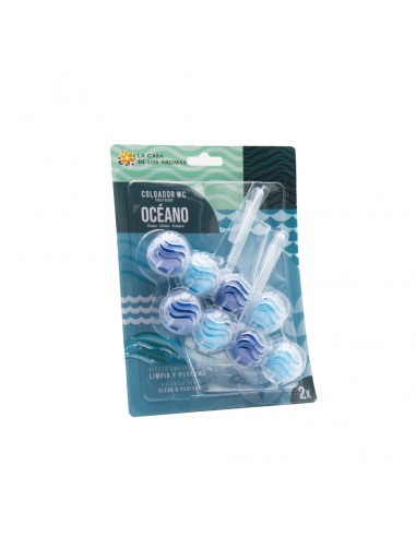 PACK 2 COLGADORES WC OCEANO