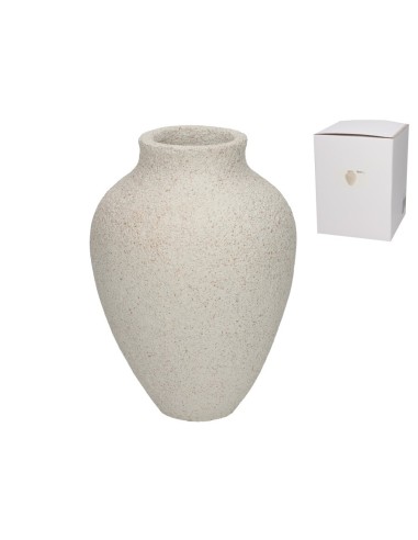 VASIJA LAKSHMI 17,5X17,5X24,5 CM RESINA