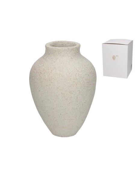 VASIJA LAKSHMI 17,5X17,5X24,5 CM RESINA