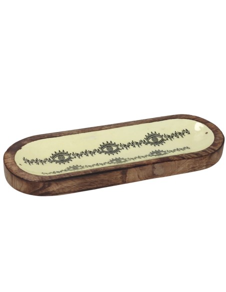 PORTA INCIENSO OJOS 28X9,5CM