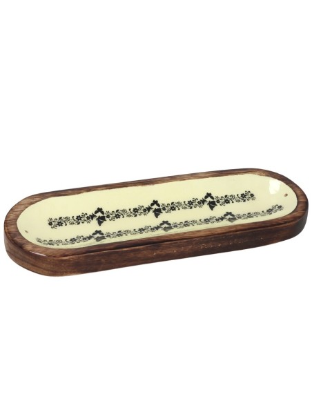 PORTA INCIENSO MARIPOSAS 28X9,5CM