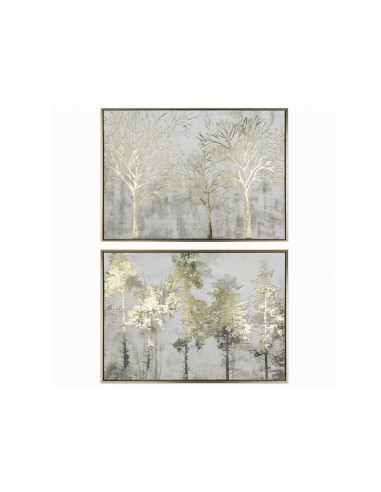 CANVAS C/MARCO ORO UTERMO 50X70X3CM 2 SURT