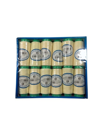 HILO COSTURA BEIGE CONO (12U)