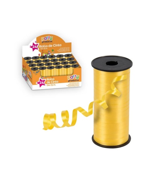 ROLLO DE CINTA ORO 73 M. CAJA EXPO 24