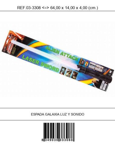 ESPADA GALAXIA LUZ Y SONIDO