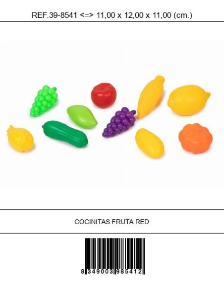 COCINITAS FRUTA RED