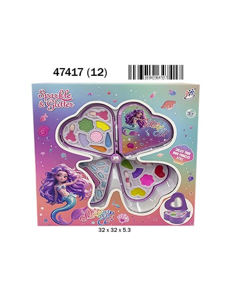 CAJA MAQUILLAJE CORAZON NUEVA (12)(12)