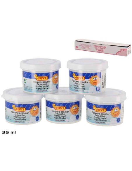 TEMPERA BLANCO 5UND 35 ML JOVI