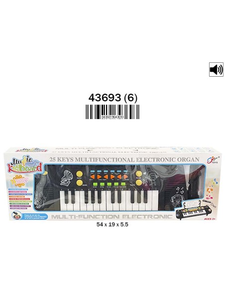 CAJA ORGANO 41CM. MICRO MULTIFUNCIONES (6)(6)