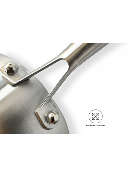 SARTEN ACERO INOXIDABLE ETERNA 26CM