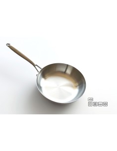 SARTEN ACERO INOXIDABLE ETERNA 32CM