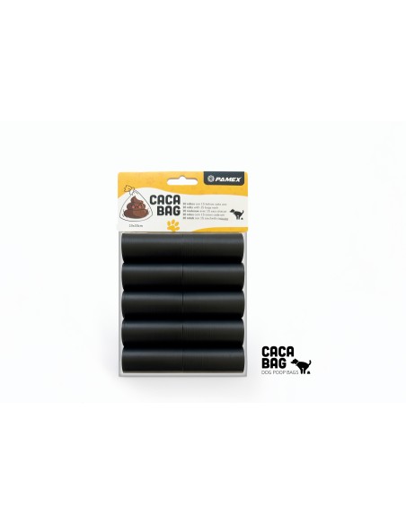 BOLSAS EXCREMENTOS DE PERRO 23*33CM 10 ROLLOS