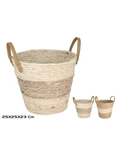 CESTA TRICO 25X23CM