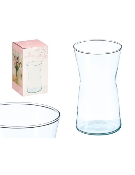 JARRON CRISTAL BOCA ANCHA 21CM