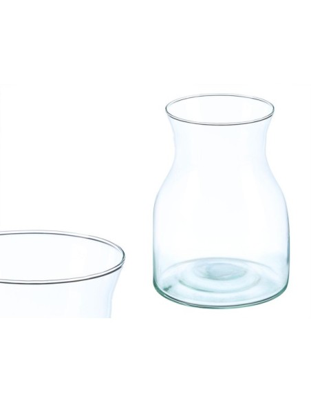 JARRON CRISTAL ANCHO FORMA 20CM