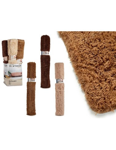 ALFOMBRA PELO 100X150 COLORES TIERRA SURT 3