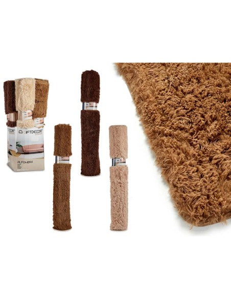 ALFOMBRA PELO 100X150 COLORES TIERRA SURT 3